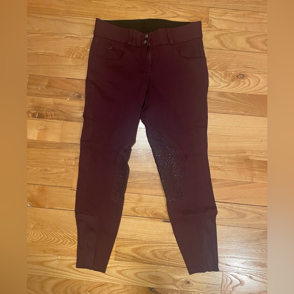 Maroon Smartpak Breeches